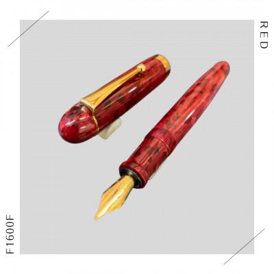 ふるさと納税 東大阪市 【赤】手作り万年筆1本(太軸F1600F)コンバーターとサービスインク付 |  | 02