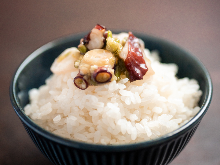 たこ 山口県産 たこわさび 70g×2 タコワサ わさび 魚介 魚介類 冷凍 小分け おかず お茶漬け おつまみ ご飯のお供 国産わさび 漁師手作り