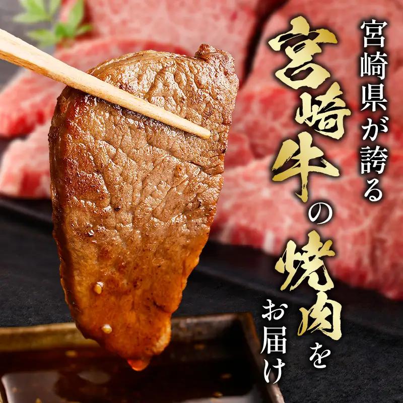 牛肉 焼肉 牛肉[宮崎牛 ヒレ・サーロイン・ミスジ セット 300g]