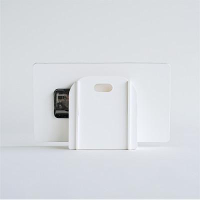 ふるさと納税 別府市 copaco - 画像やポストカードを貼って楽しむ紙製の置き時計【ホワイト】 |  | 02