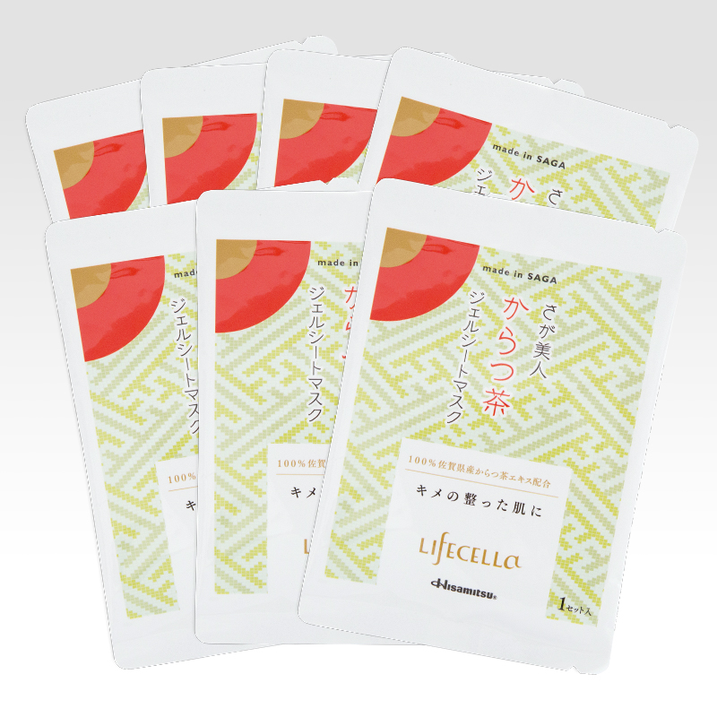 さが美人 からつ茶ジェルシートマスク7枚セット / ジェルシートマスク