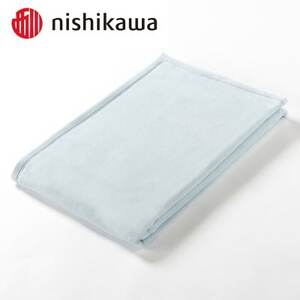 西川のシール織綿毛布　ブルー　シングル　140×200cm　FQ03151019/800【1445280】