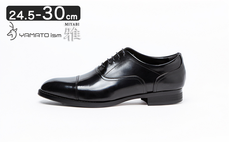 倭イズム ( ヤマトイズム ) 牛革 マッケイ ビジネスシューズ 紳士靴 YAP400 （ ブラック ）30.0cm