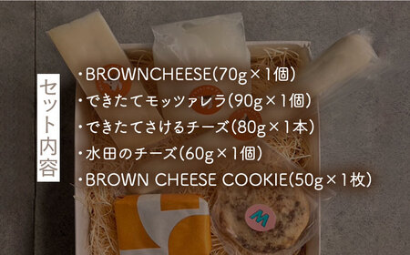 【4月発送】〈酪農家の手作り〉世界銅賞受賞！ BROWN CHEESE 入り おすすめ チーズ 5種 セット【ナカシマファーム】 [NAJ010]チーズ ナカシマファーム チーズ 酪農家の手作りチーズ