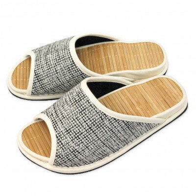 【ふるさと納税】スリッパ D型セノーテデコラ極 Lサイズ ホワイト【1676590】