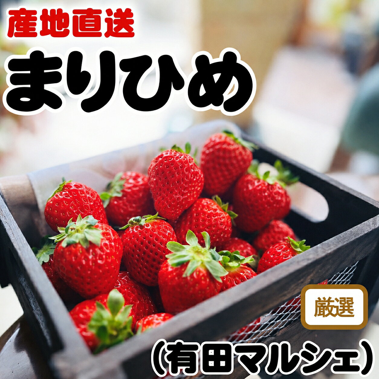 【ふるさと納税】 朝摘み 完熟 まりひめ いちご 600g 和歌山ブランド苺 / フルーツ 果物 くだもの 果実 和歌山 有田 ※2027年1月上旬～3月下旬頃に順次発送 ※北海道、沖縄、離島配送不可