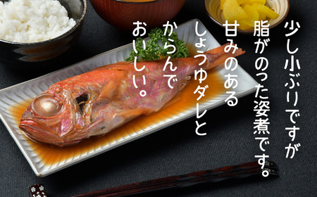 金目鯛 一匹まるごと煮付 500g 鯛 鯛 鯛 鯛 鯛 (250g×2パック) 宮商