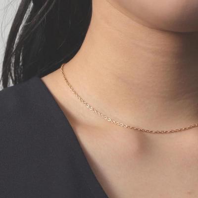 ふるさと納税 渋谷区 [Cherieオリジナルネックレス]bumy necklace / 14kgf(35cm)