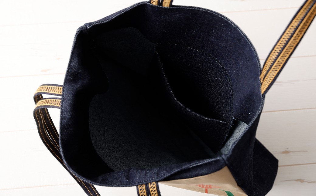 愛媛産には愛がある デニムライスバッグ