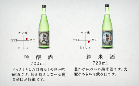 神泉　辛口720ｍｌ　3本セット 020029