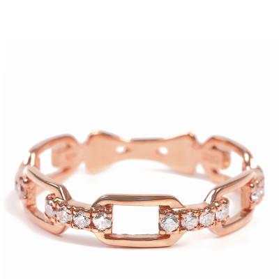 ふるさと納税 富士川町 0.2CT ダイヤチェーンデザインリング　R3990DI-R #15 |  | 01