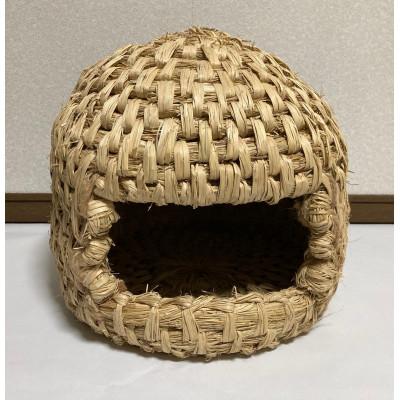 ふるさと納税 甲賀市 信楽産　稲わら製 【猫ちぐらH】