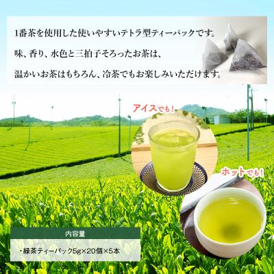 ふるさと納税 南九州市 【けやき製茶】かごしま知覧茶便利茶5本セット |  | 03
