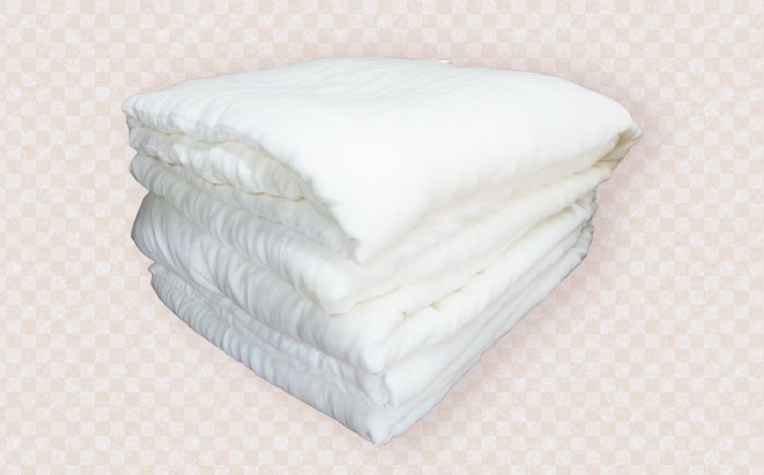 近江真綿布団 近江真綿掛け布団 1.5kg シングル【青色】近江真綿 シルク掛布団 寝具 シングル