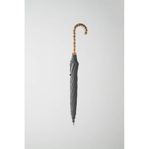 【南砺市】松井機業「城端しけ絹」しけ絹の日傘（麻炭）◆受注生産 ご注文後2〜3ヶ月