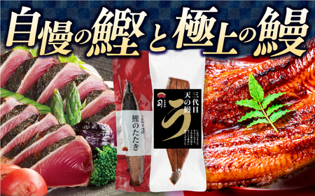 【6回定期便】土佐料理司 高知本店鰹たたき3節 うなぎ蒲焼1尾セット 【株式会社土佐料理司】[ATAD064]