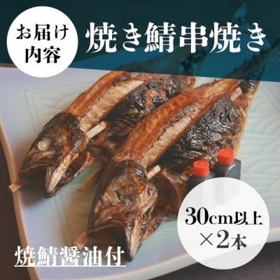 ふるさと納税 雲南市 【雲南名物】焼き鯖串焼き(2本入り)1本600g以上!脂のり抜群の大きめサバを丸ごとお届け |  | 03