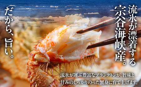 【2025年12月中旬発送】稚内産 毛ガニ 3尾 (400g ~ 500g) ボイル済み