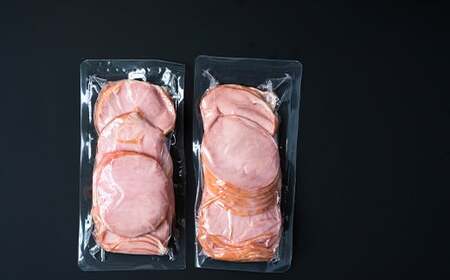 《訳あり》切り落としベーコン(200g×4)＆ロースハム(400g×2) 計1.6kg 詰合せ セット 切り落とし ベーコン ロースハム ハム スライス 豚肉 豚 肉 朝食 お弁当 おかず おつまみ 