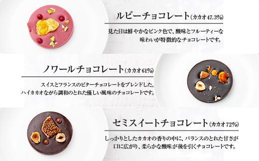 ES222 無地熨斗 ディスクショコラ 5種類 計5枚 チョコレート ノワール ビターチョコ セミスイート ミルク ミルクチョコレート ブロンド ルビー ショコラ 食べ比べ 洋菓子 お菓子 菓子 手土