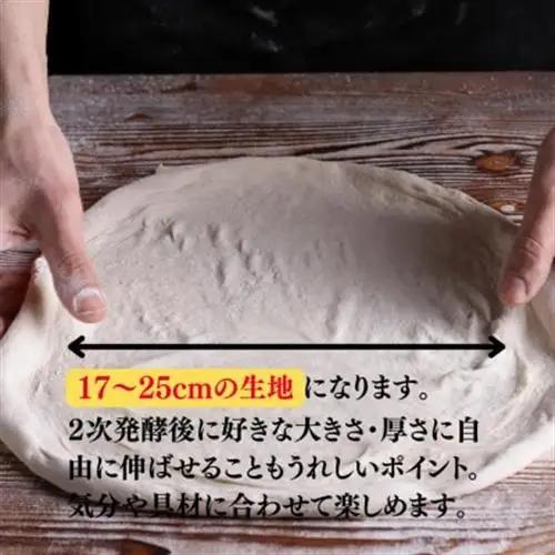 【ナポリのピザ生地 170g 10個】17-25cm分 ★本格ピザを自宅で★失敗しないマニュアル付_惣菜・加工品 ピザ  _【配送不可地域：離島】【1565957】