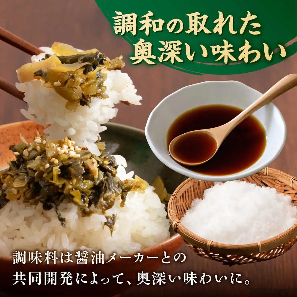 秘伝の味 九州産高菜漬5種 詰め合わせセット[BGAX001] お漬物 高菜
