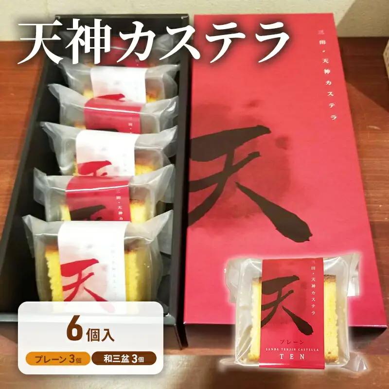 天神カステラ　6個入り