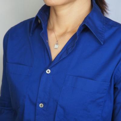 ふるさと納税 甲府市 PT900/PT850 0.5ct ダイヤモンド ペンダントネックレス　FHH-019832 |  | 02