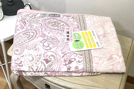 日本製 タオルケット シングル 140×190cm 1枚 N-MT-941 ピンク [4743]