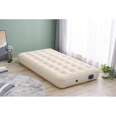 ふるさと納税 角田市 電動エアーベッド　シングルEAB-Sアイボリー アイリスオーヤマ |  | 03