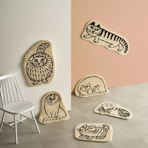 E159(スッシー) LISALARSON 3柄から選べるダイカットマット（スッシー）