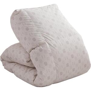 羽毛布団　ハンガリーホワイトダック93％　DP400　シングル（ベージュ：かるた遊び柄） _ 羽毛 掛け布団 ハンガリー ホワイトダック ダウン 93％ 洗える 日本製 シングル かるた遊び ふっくら