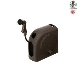 フルカバーホースリール　スリムＨＧ　２０Ｍ　FSHG-20ダークブラウン アイリスオーヤマ