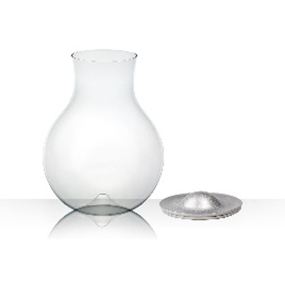 【高岡銅器】Decanter AROWIRL fortwo Silver キッチン用品 雑貨 ワイン 簡単 エアレーショ 遠心力 効果的 お酒 アイテム グッズ 