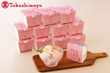 J FARM AMUSE 株式会社  THE ICE いちごケーキ12個 高島屋選定品 【TK0000067】（ あいす アイス アイスクリーム いちご イチゴ 苺 北海道 別海町 人気 ふるさと納税 ）