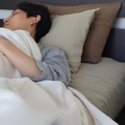 ふるさと納税 泉佐野市 【tissudecoton/ダブルガーゼ】SGフラットシーツ&ピローケース(オリーブ)015B252 |  | 02