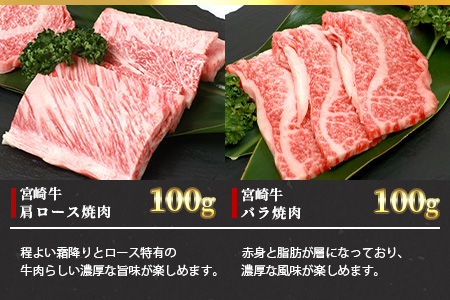 【3D冷凍】宮崎牛 6部位 食べ比べ 焼肉セット【最新の3D冷凍技術】【急速冷凍】【今まで以上に美味しいお肉をお届け】