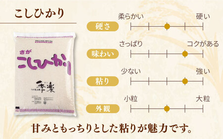 【佐賀県産米】令和5年産 上場産こしひかり 約9kg / お米 精米 ブランド米 ふるさと納税米 / 佐賀県 / さが風土館季楽 [41AABE053]