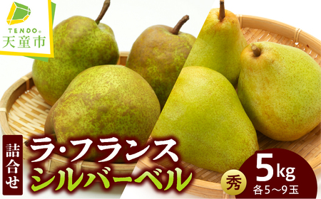 ラ・フランス & シルバーベル 詰合せ 約 5kg フルーツ 果物 山形 08-05-021