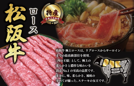 特産松阪牛ロースしゃぶしゃぶ用300g　NT4