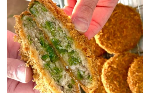 普代の昆布入りメンチカツ ６個入 牛肉 豚肉