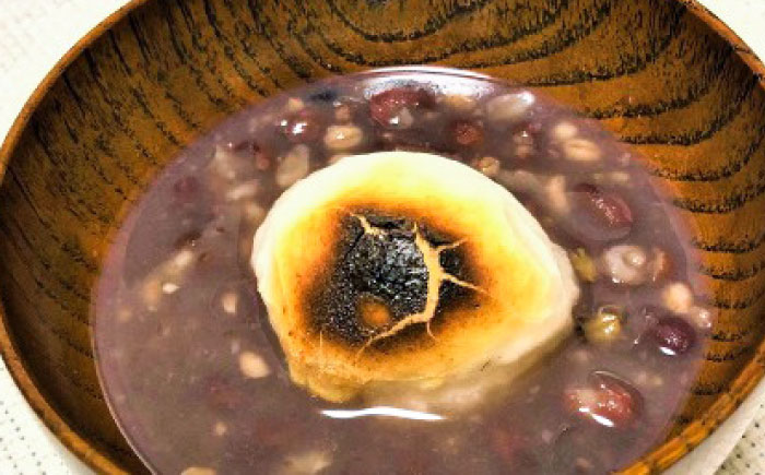 餅 雑穀ぜんざいとまるもち2袋のセット [AIBB013]