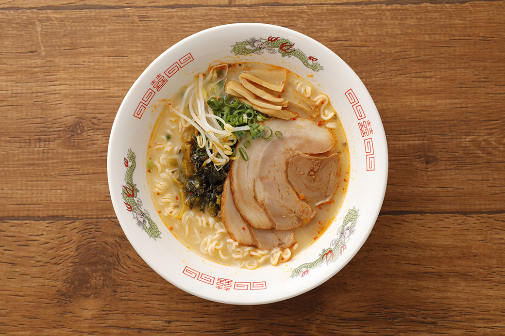 うまかっちゃん 博多からし高菜風味 30食（5袋×6パック） 豚骨ラーメン