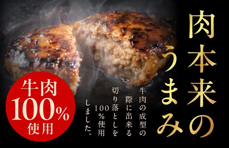 【年内発送】牛肉100％ ハンバーグ 10個（8個+2個）合計 1.5kg 無添加 個包装 G973y