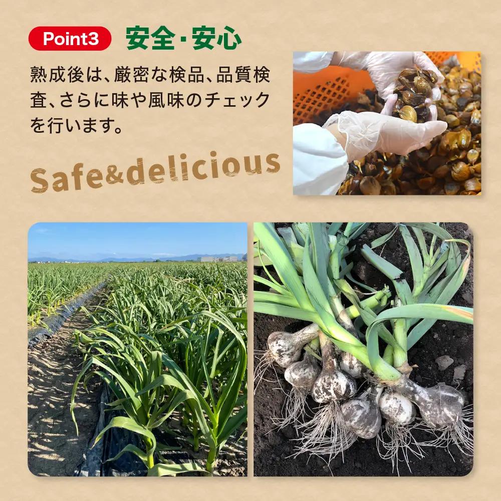 【定期便 3ヶ月】【訳あり】熟成 黒にんにく バラ 500g【青森県産黒にんにく 五所川原の黒にんにく 】【グリーンハンズ】
