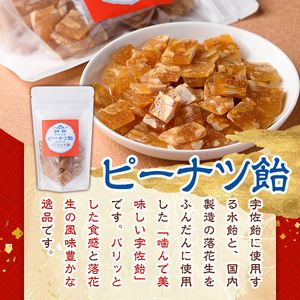 ピーナッツ飴(計1.5kg・150g×10袋)あめ お菓子 おかし おやつ 落花生 【112800400】【岡部商事】