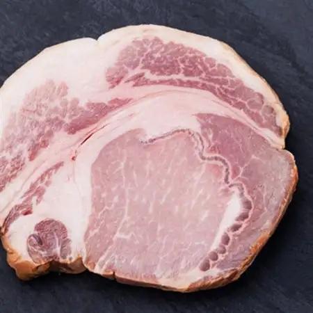【無添加】ケンボロー・ホエー豚　ロースハム厚切り　5枚_肉 ハム 豚肉 _【配送不可地域：離島】【1535422】