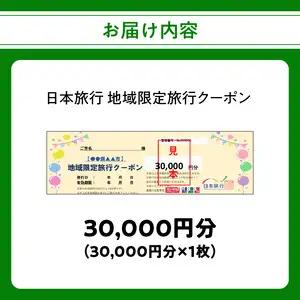 大分県大分市 日本旅行 地域限定旅行クーポン 【30,000円分】 O02049