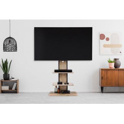 ふるさと納税 大河原町 スタンドテレビ台 ライトナチュラル アイリスオーヤマ 65型 65インチ[53752973] |  | 02