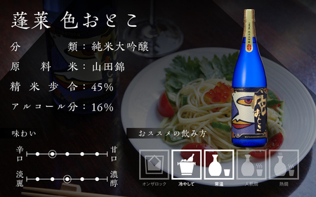 蓬莱 純米大吟醸 色おとこ 720ml [Q1965] 